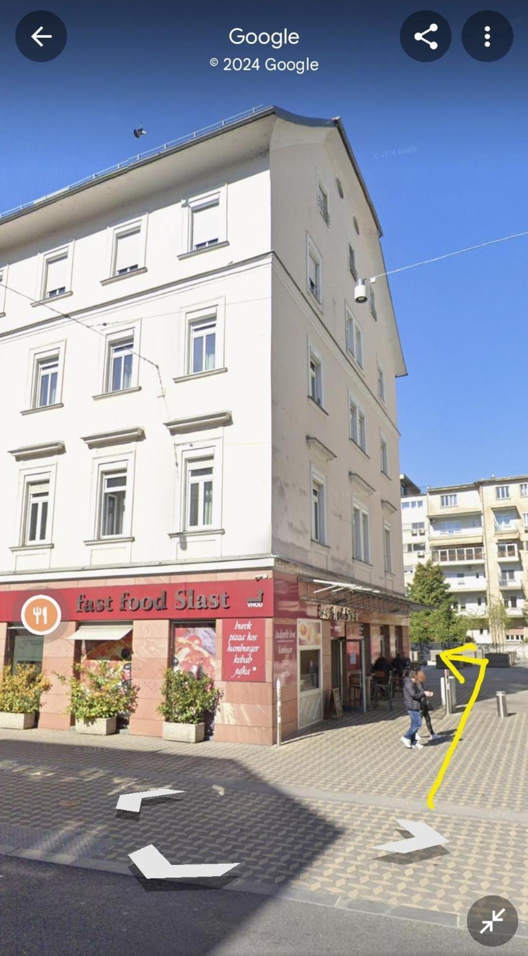 Ferienwohnung Little Plaza Duplex Laibach Exterior foto